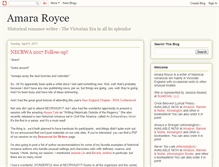 Tablet Screenshot of amararoyce.com